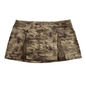 Outcast Joani Mini Skirt in Camo